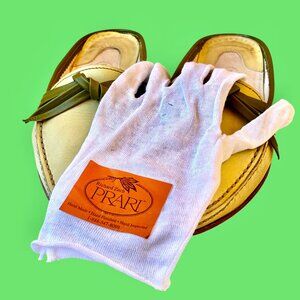 Richard Zech Italy PRARI Green Leather Flat Mule Pointed Toe USED AS IS